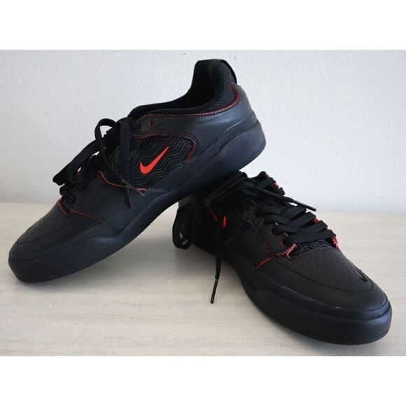 Nike DV5473-001 Men's Sz 5.5 Black/Red SB Ishod Wair PRM Skate Shoes - Picture 2 of 9